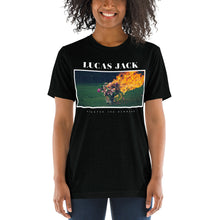 Load image into Gallery viewer, Floral Fire - Unisex T-shirt
