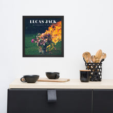 Load image into Gallery viewer, Floral Fire - Framed Poster